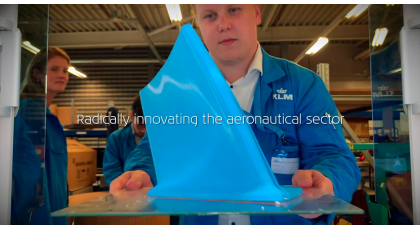 KLM, stampa 3D e rispetto per l'ambiente