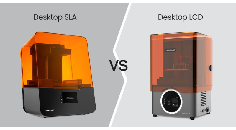 Desktop SLA vs Desktop LCD