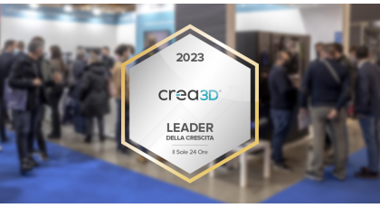 Non solo Campioni: Crea3D è anche Leader della Crescita 2023!