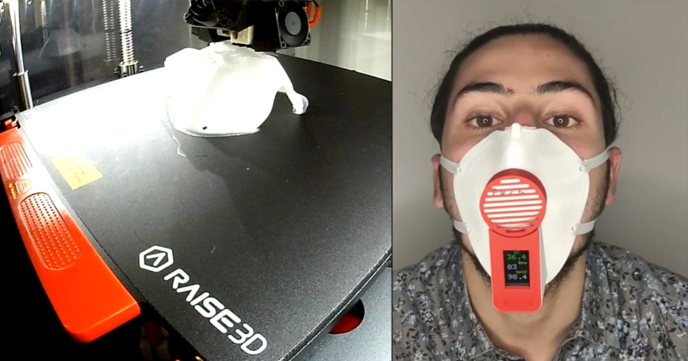 The smart mask (ME)² by A3K for disease prevention
