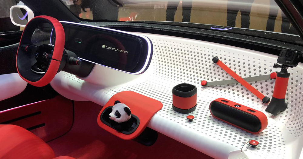 Fiat Centoventi Concept - Mobilità elettrica e stampa 3D