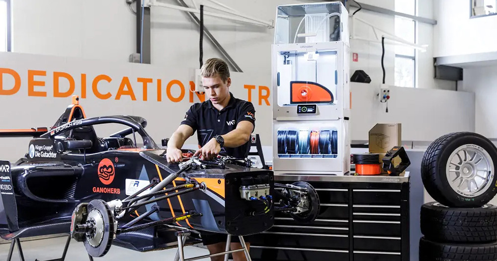 Van Amersfoort Racing e stampa 3D: quando ogni secondo conta